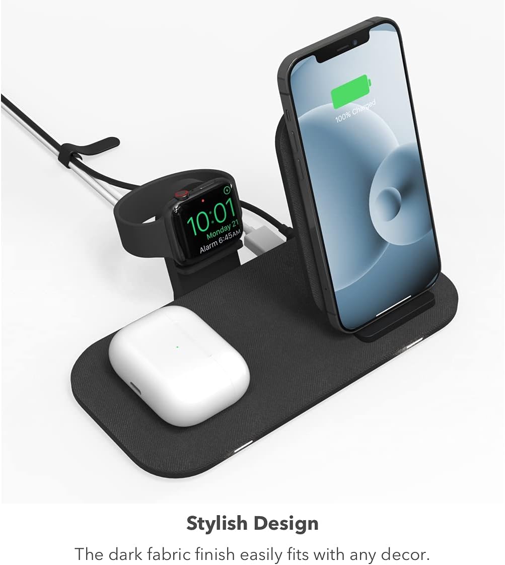 Mophie 15W 3in1 Wireless Charging Stand+